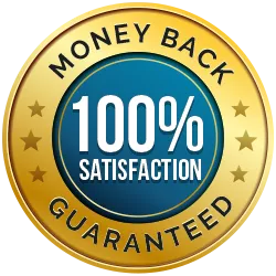 Money back satisfaction seal
