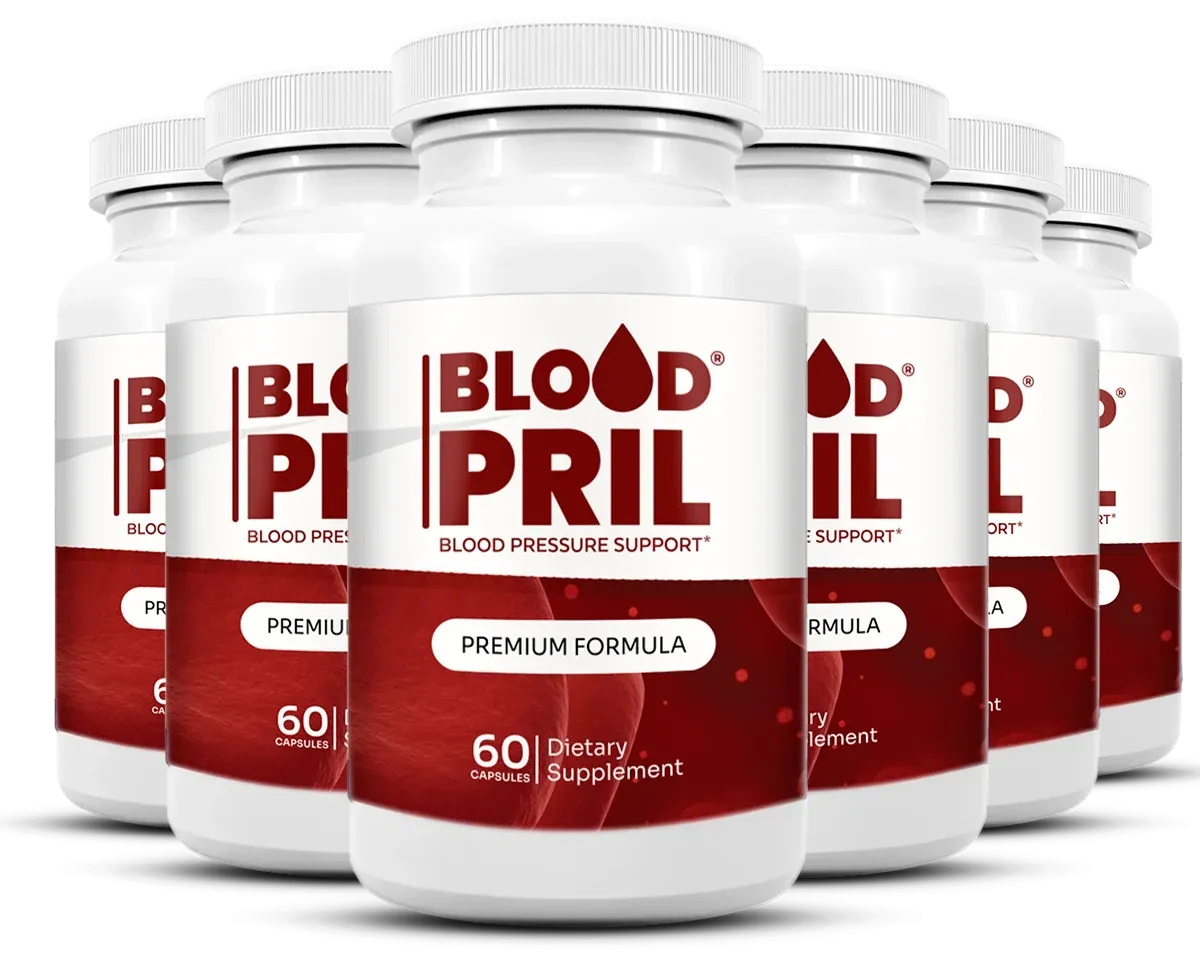 Six BloodPril bottles